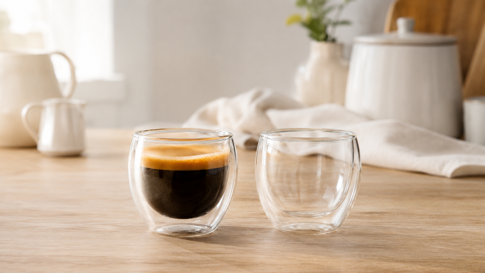 Espresso cups and specialty coffee drinkware for home baristas