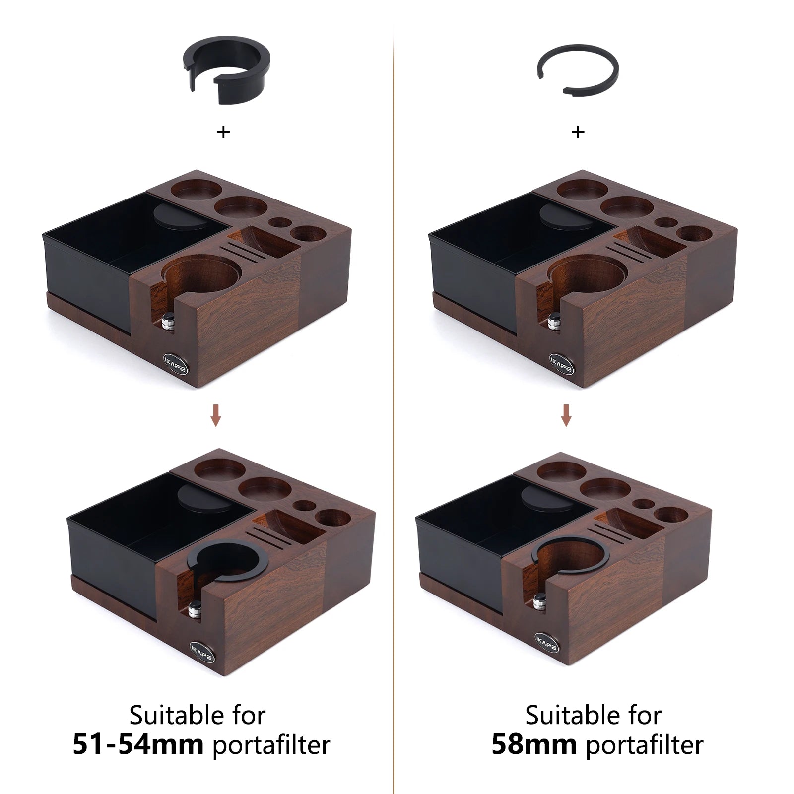 V5 Espresso Knock Box & Organizer - Accessories | Altohaus