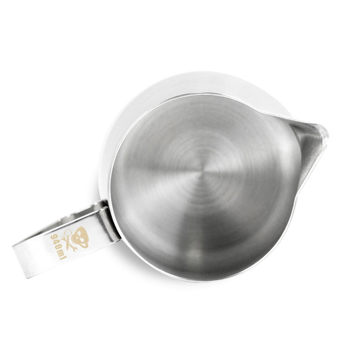 Barista Basics Milk Frothing Pitcher, 32oz, Silver - Coffee Accessories | Altohaus