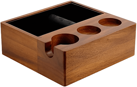 ACG 58mm Espresso Knock Box and Tamping Station - Barista Tools | Altohaus