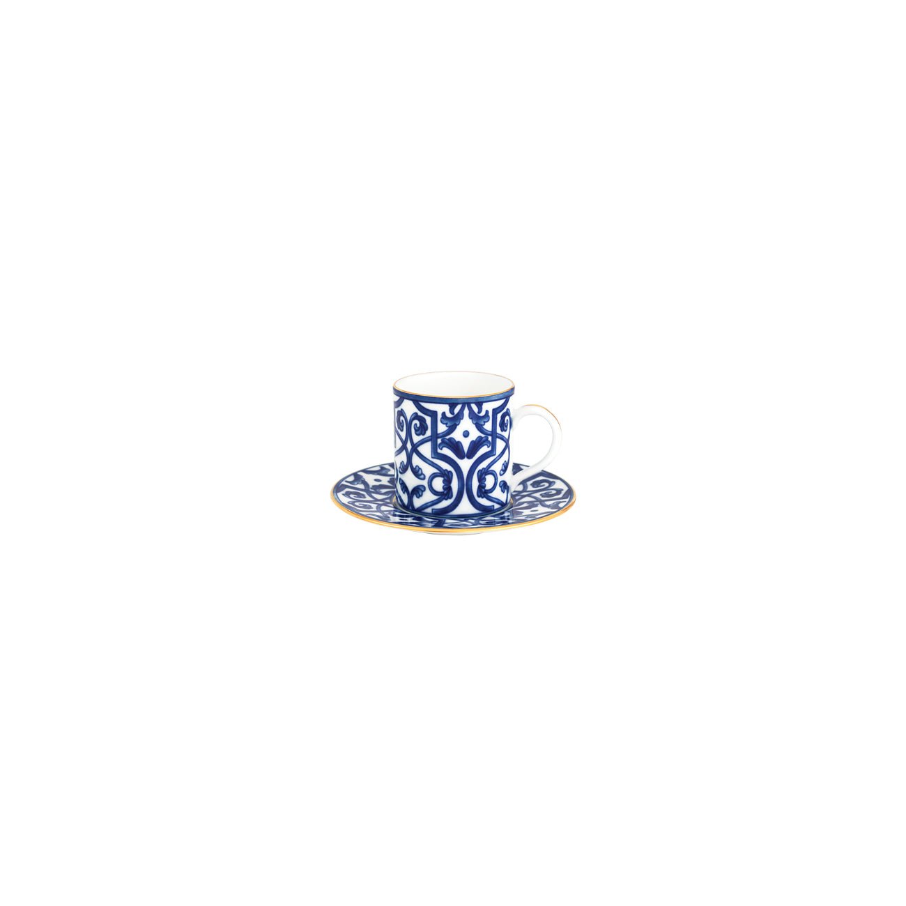 Blue Legacy Espresso Cup + Saucer (Set of 4) - Cups & Drinkware | Altohaus