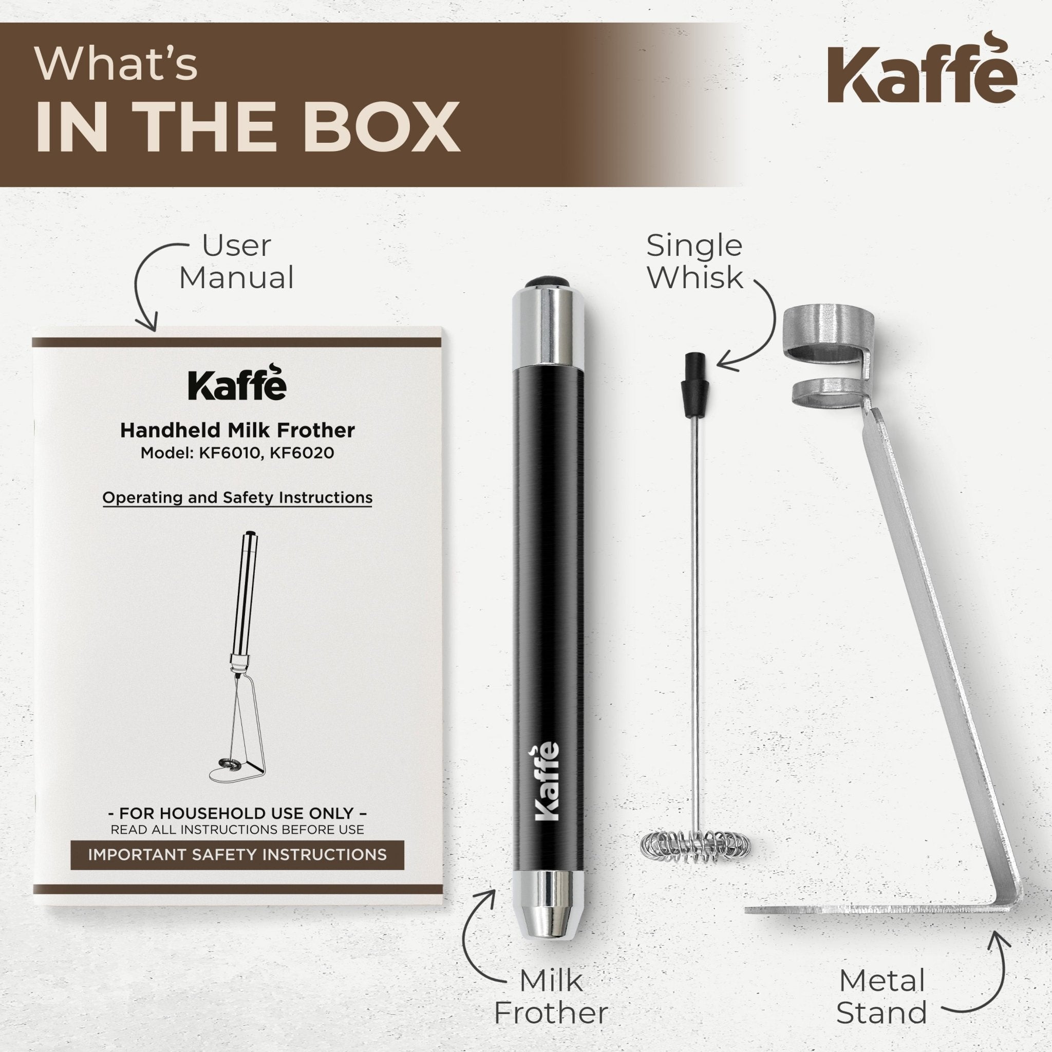 Handheld Milk Frother, KF6010 - Milk Frothers | Altohaus