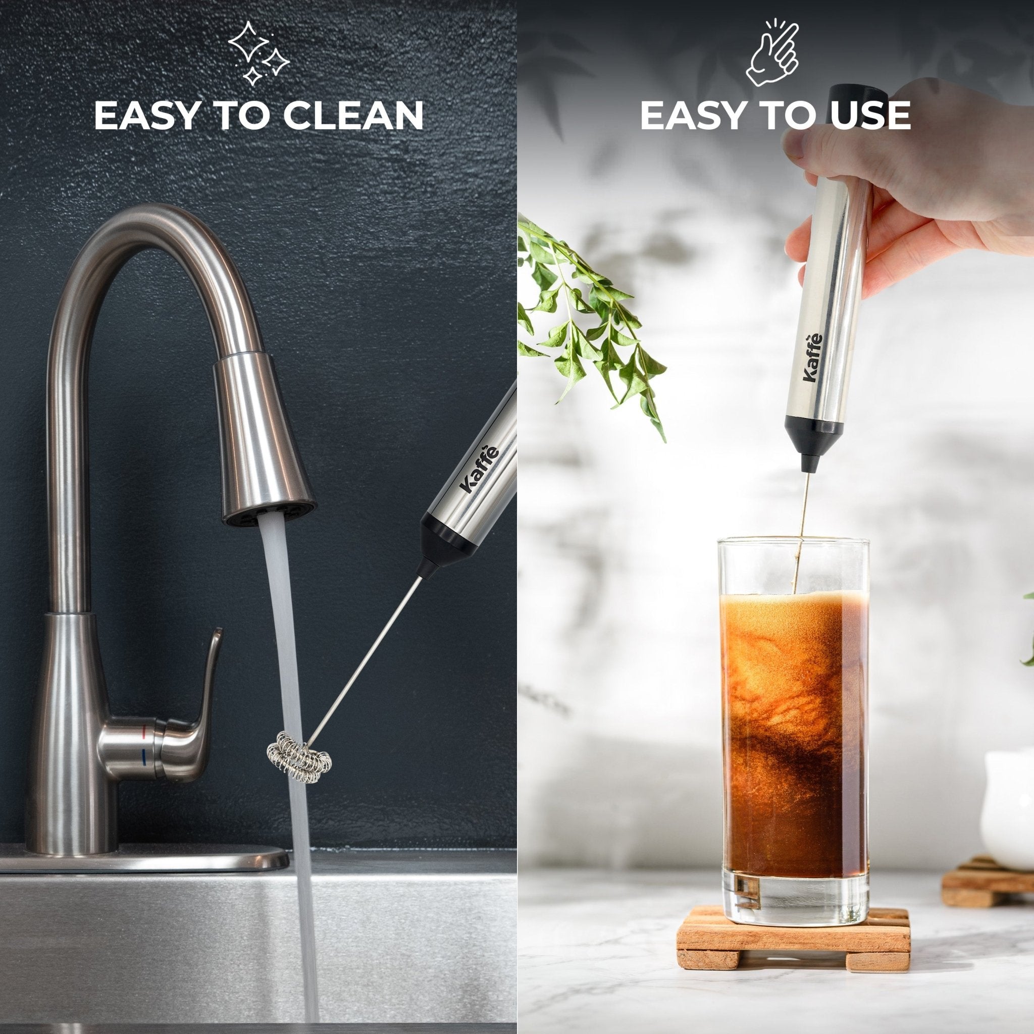 Handheld Milk Frother (USB Rechargeable), KF6022NS - Milk Frothers | Altohaus