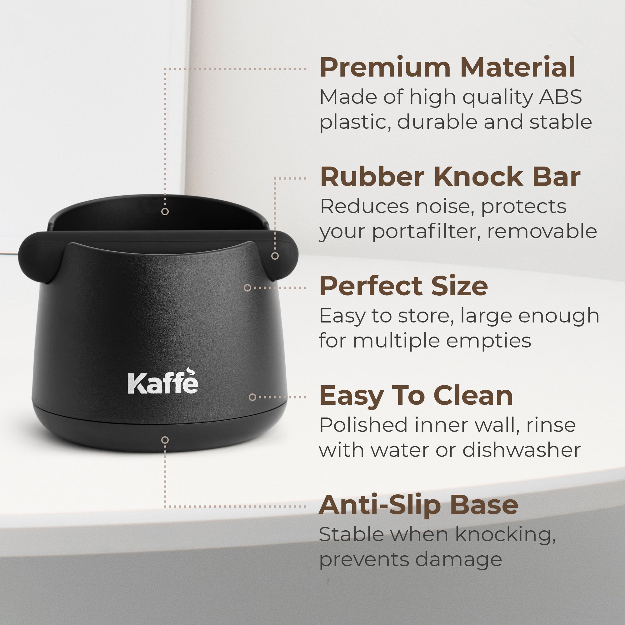 Espresso Knock Box, KFKB01 - Coffee Accessories | Altohaus