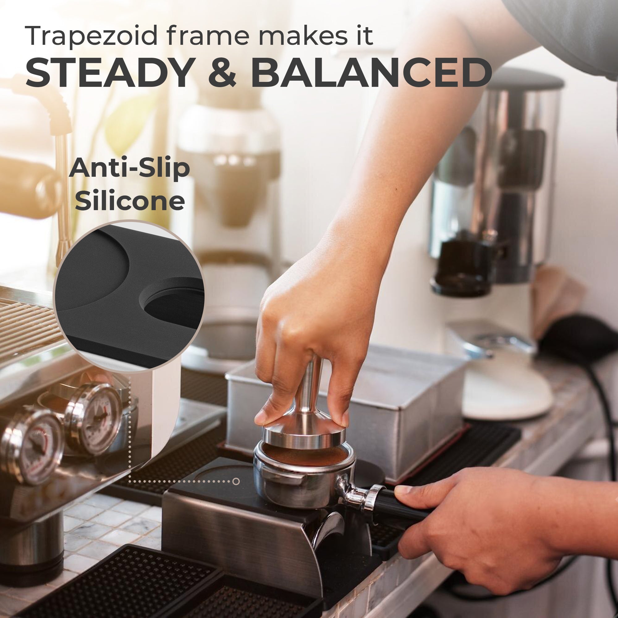 Espresso Tamping Mat & Portafilter Holder, KFTH01 - Espresso Tools | Altohaus