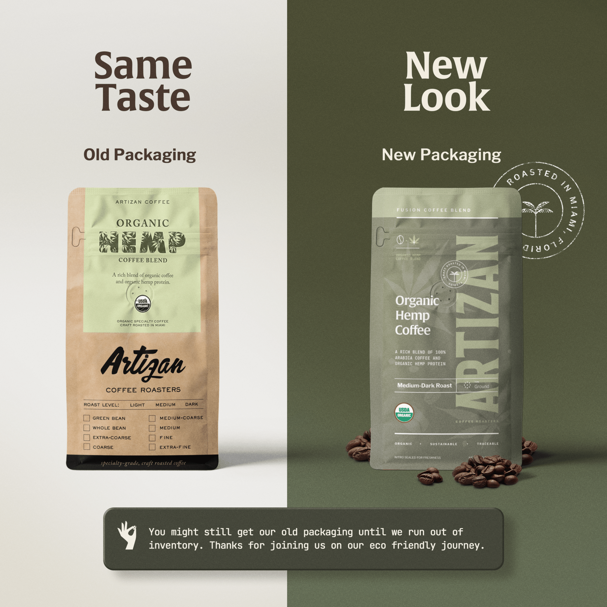 Organic Hemp Coffee Fusion - Beans & Ground | Altohaus