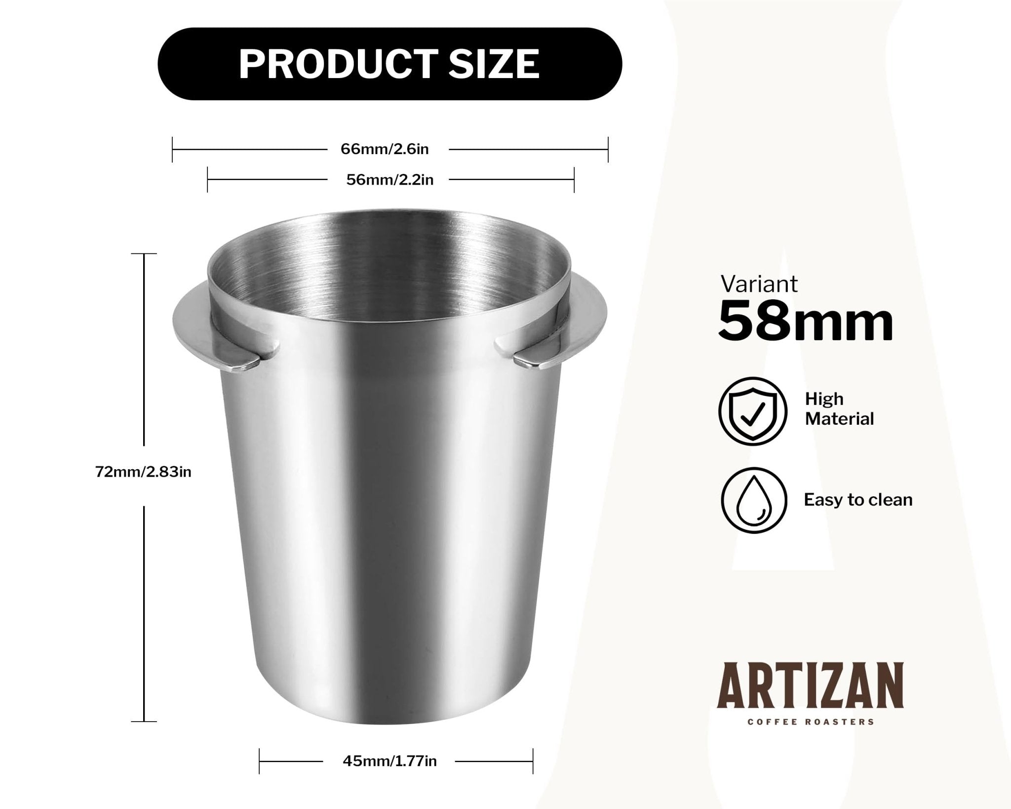 Espresso Dosing Cup for Portafilter - | Altohaus