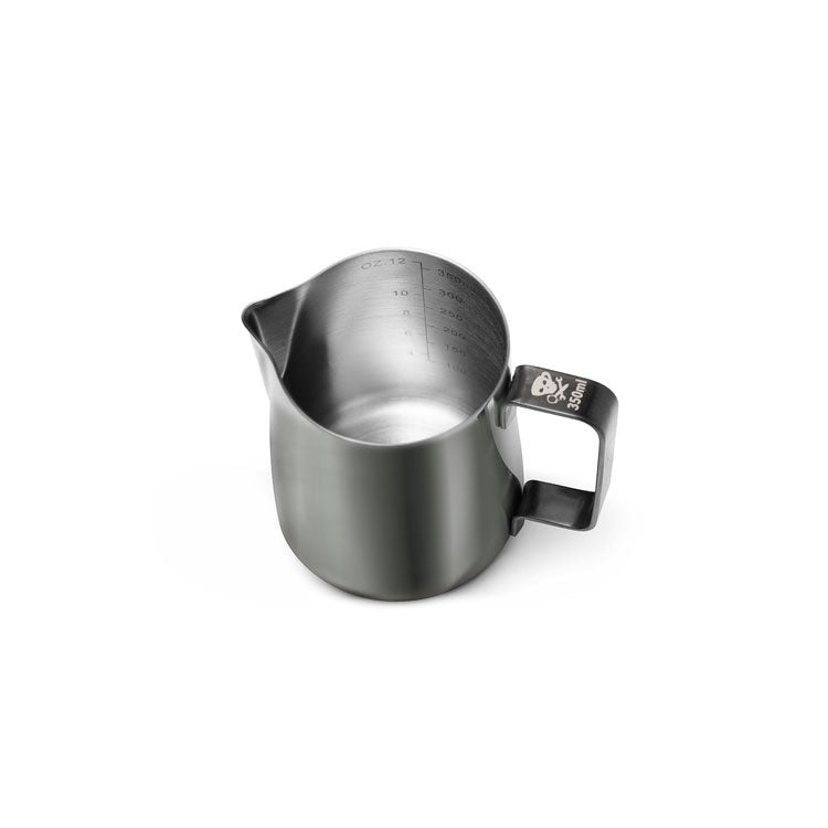 Barista Basics Milk Frothing Pitcher, 12oz, Black - Milk Pitcher | Altohaus