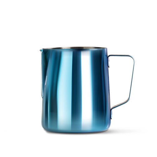 Barista Basics Milk Frothing Pitcher, 12oz, Blue - Milk Pitcher | Altohaus