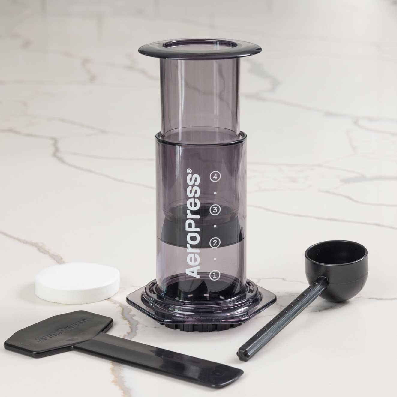 AeroPress Clear Coffee Maker - Black - Coffee Brewer | Altohaus
