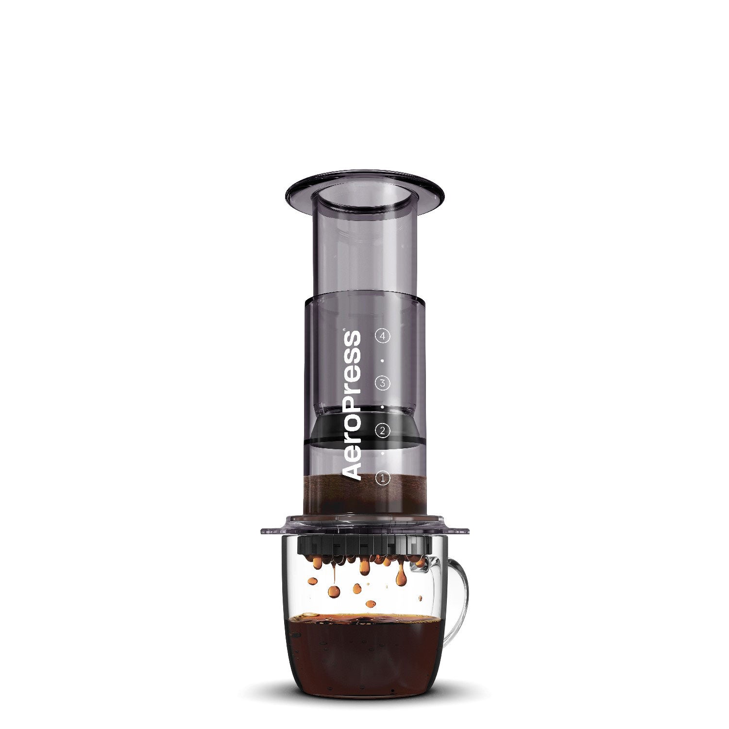 AeroPress Clear Coffee Maker - Black - Coffee Brewer | Altohaus