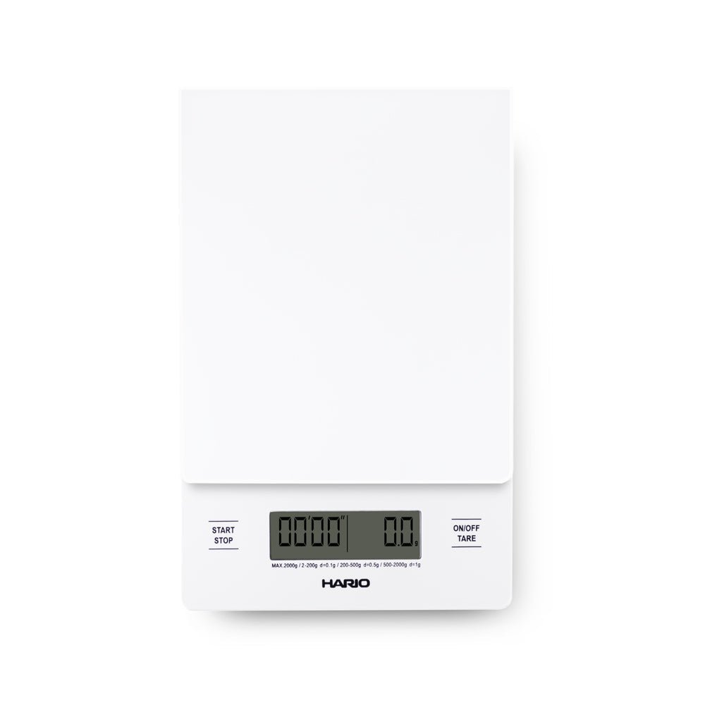 Hario V60 Drip Scale and Timer - White - Coffee Scale | Altohaus