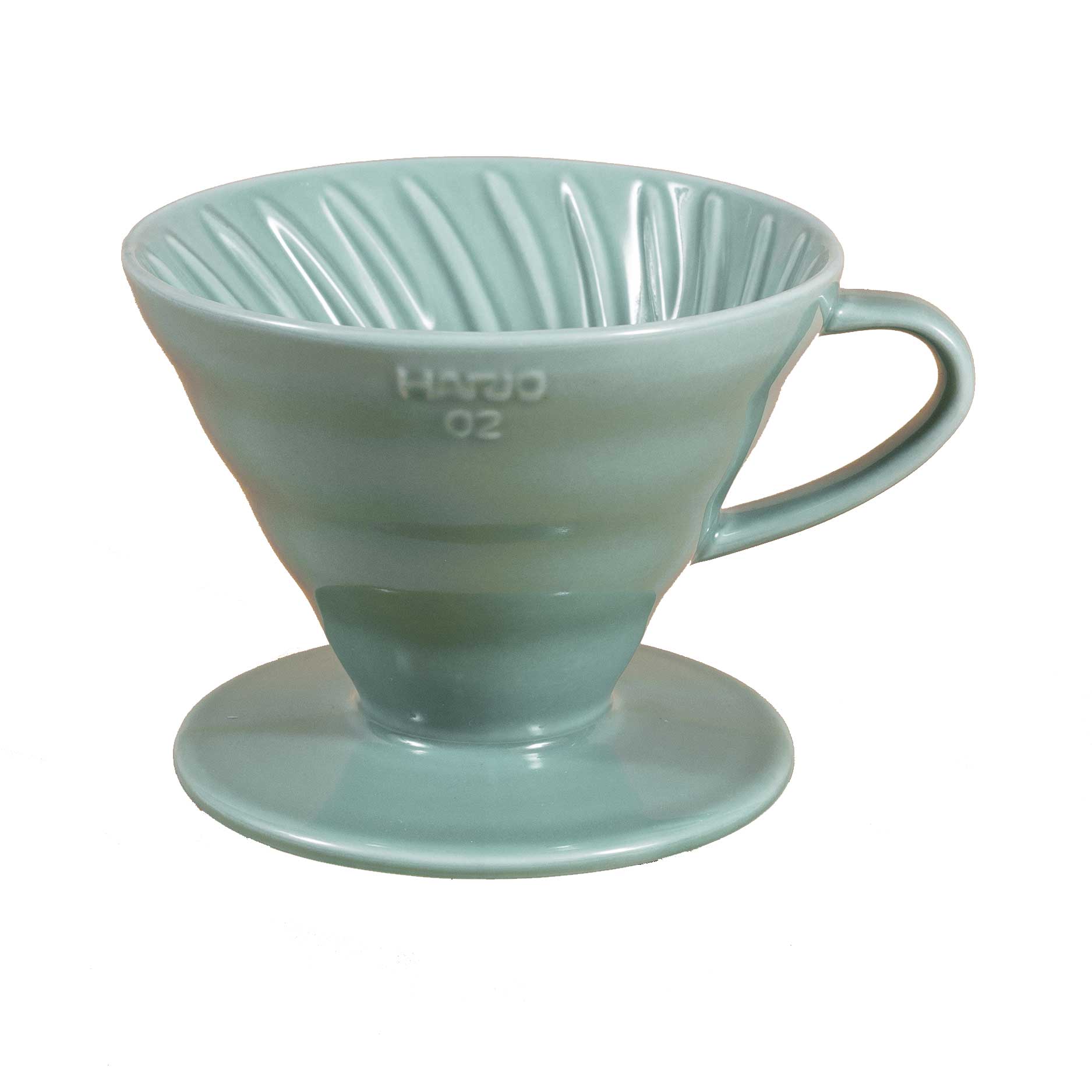 V60 Ceramic Coffee Dripper 02 - Turquoise - Pour - Over Dripper | Altohaus