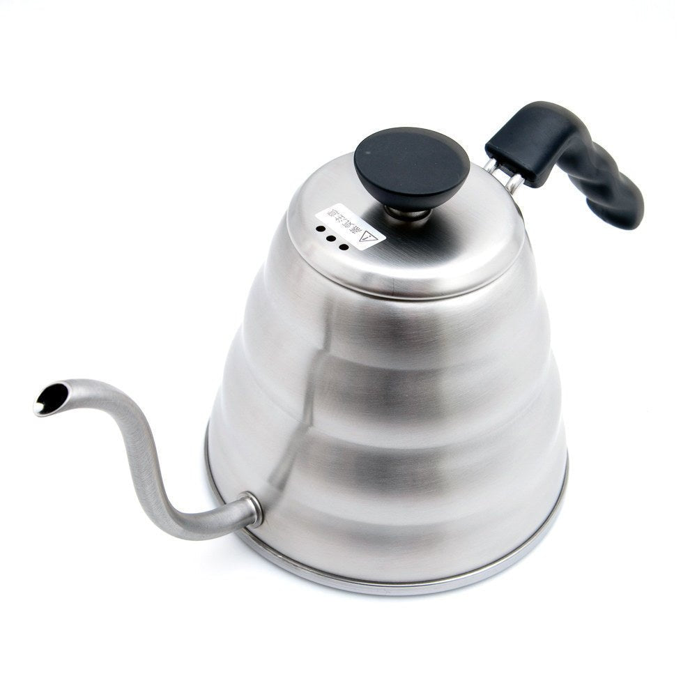 Hario Buono V60 Drip Kettle 1.2L - Silver - Gooseneck Kettle | Altohaus