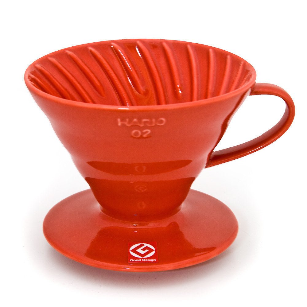 V60 Ceramic Coffee Dripper 02 - Red - Pour - Over Dripper | Altohaus