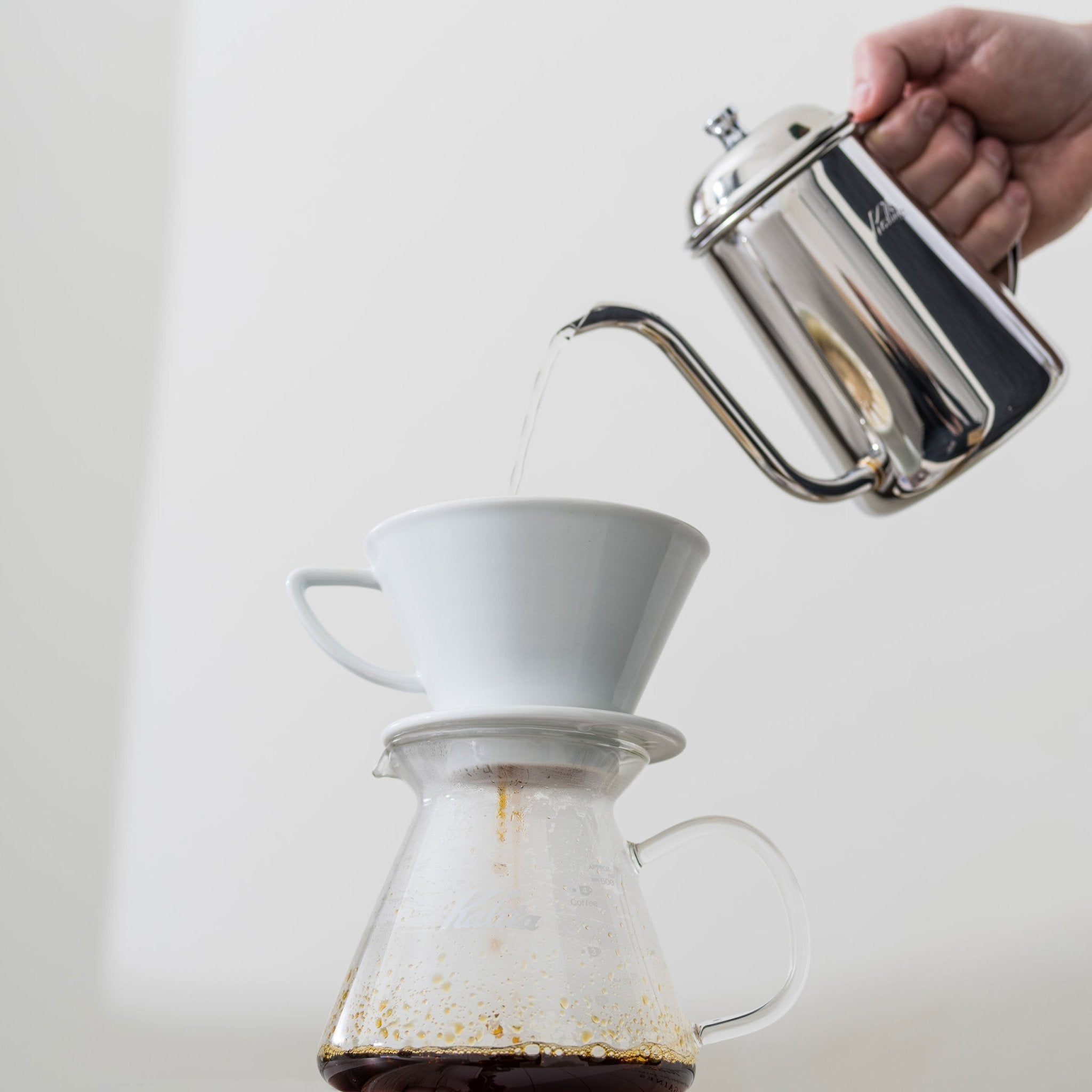 Kalita Wave Narrow Stainless Steel Gooseneck Kettle - 700ml - Gooseneck Kettle | Altohaus