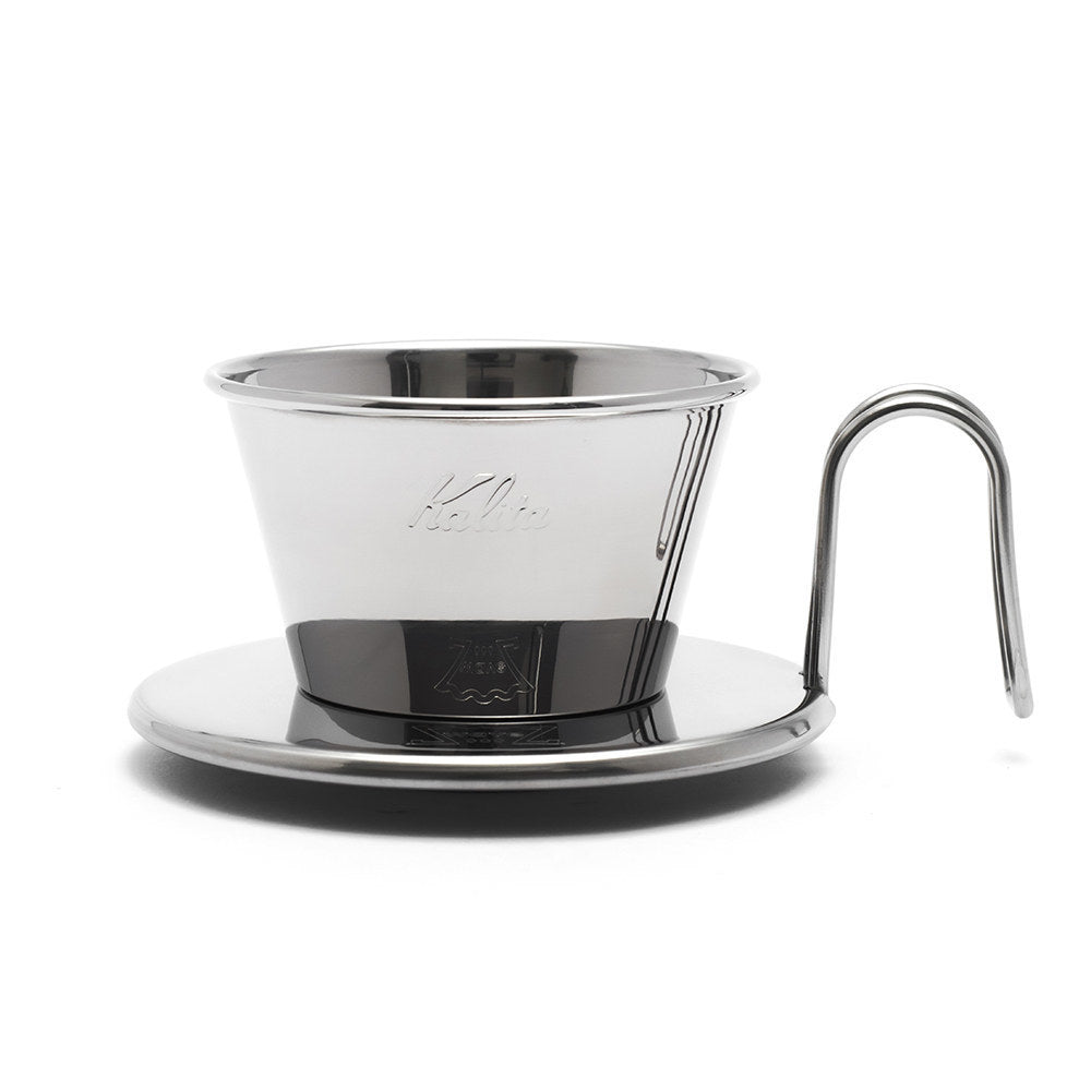Kalita Wave Tsubame Stainless Steel Coffee Dripper 155 - Pour - Over Dripper | Altohaus
