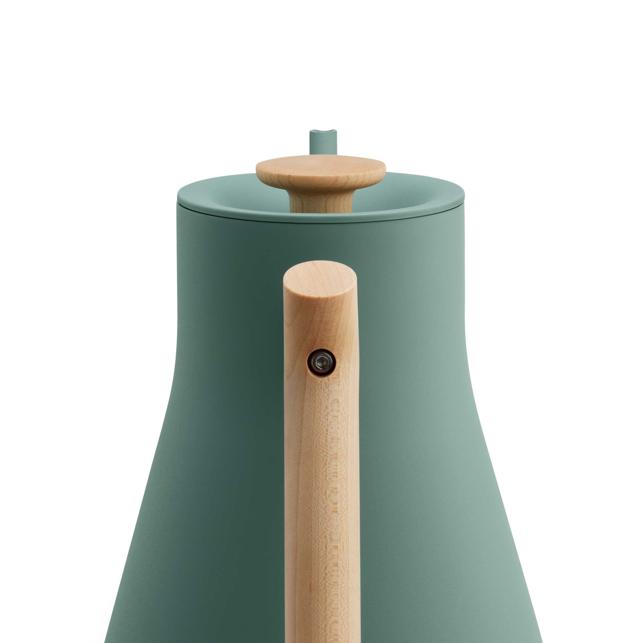 Fellow Stagg EKG Pro Electric Kettle - Smoke Green w/ Maple - Brewers & Pour - Over | Altohaus