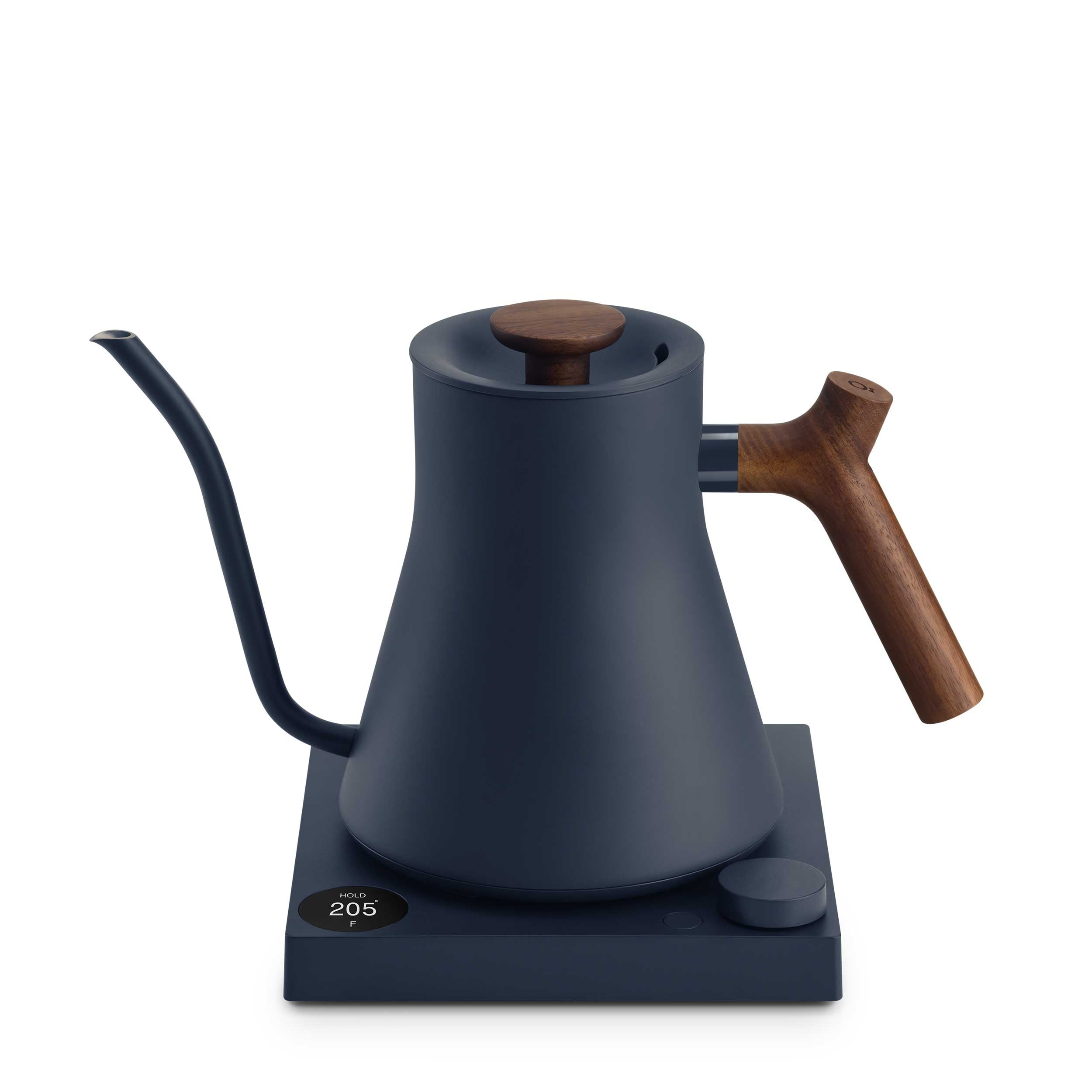 Fellow Stagg EKG Pro Electric Kettle - Stone Blue w/ Walnut - Brewers & Pour - Over | Altohaus