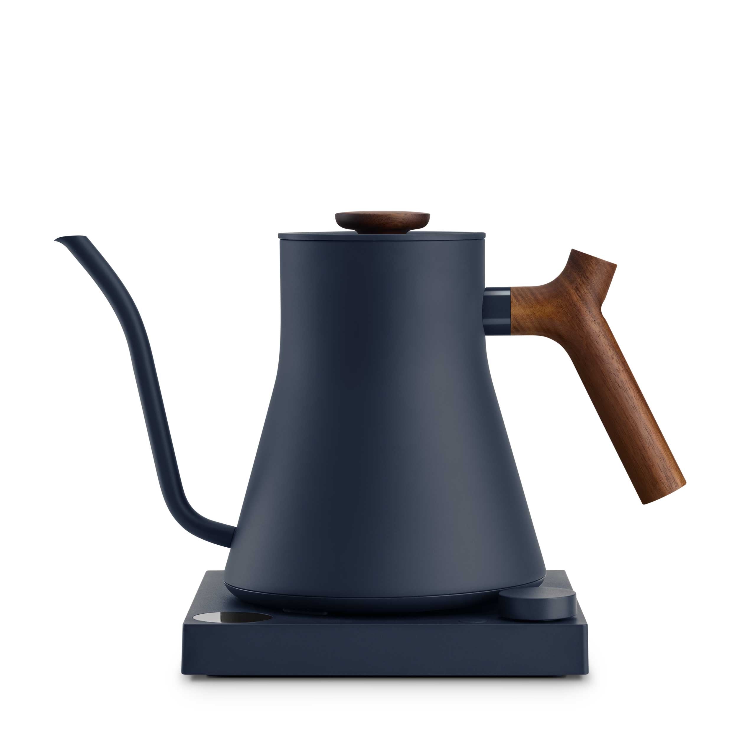 Fellow Stagg EKG Pro Electric Kettle - Stone Blue w/ Walnut - Brewers & Pour - Over | Altohaus