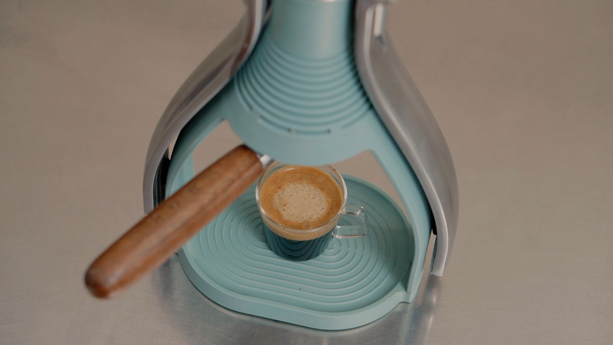 Presso Smartshot - Soft Teal - Espresso Machine | Altohaus