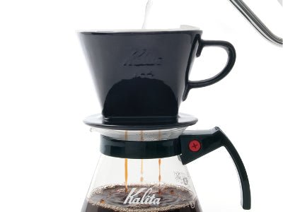 Kalita Style 102 Ceramic Coffee Dripper - Black - Pour - Over Dripper | Altohaus