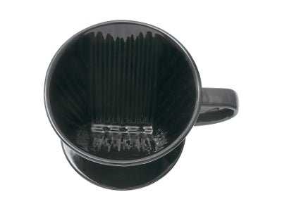 Kalita Style 102 Ceramic Coffee Dripper - Black - Pour - Over Dripper | Altohaus