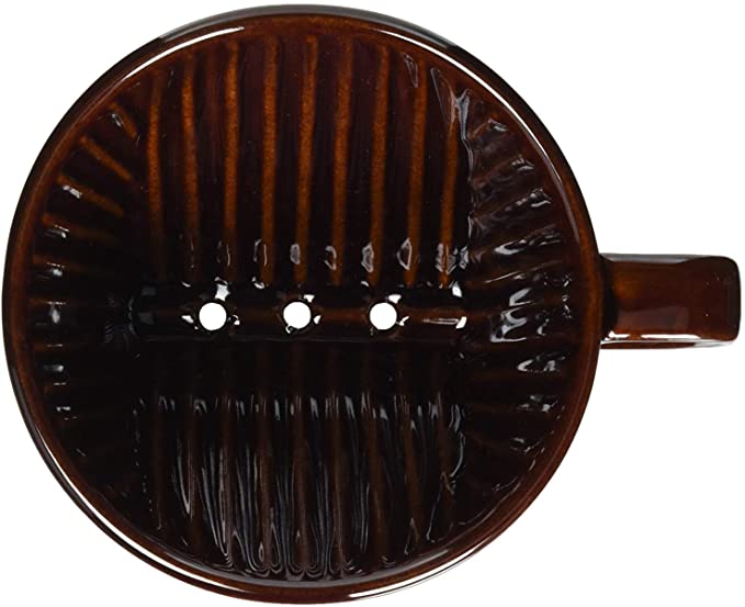 Kalita Style 102 Ceramic Coffee Dripper - Brown - Pour - Over Dripper | Altohaus