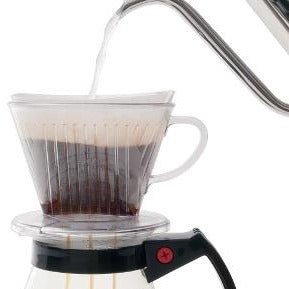 Kalita Style 102 Coffee Dripper - Clear Plastic - Pour - Over Dripper | Altohaus