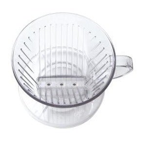 Kalita Style 102 Coffee Dripper - Clear Plastic - Pour - Over Dripper | Altohaus