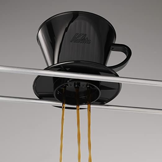 Kalita Style 102 Coffee Dripper - Black Plastic - Pour - Over Dripper | Altohaus