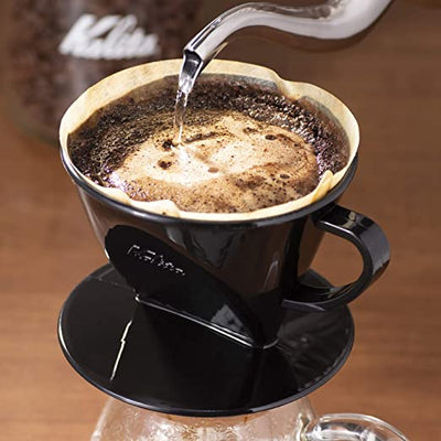 Kalita Style 102 Coffee Dripper - Black Plastic - Pour - Over Dripper | Altohaus
