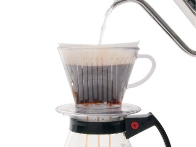 Kalita Style 103 Wide Brim Coffee Dripper - Clear Plastic - Pour - Over Dripper | Altohaus