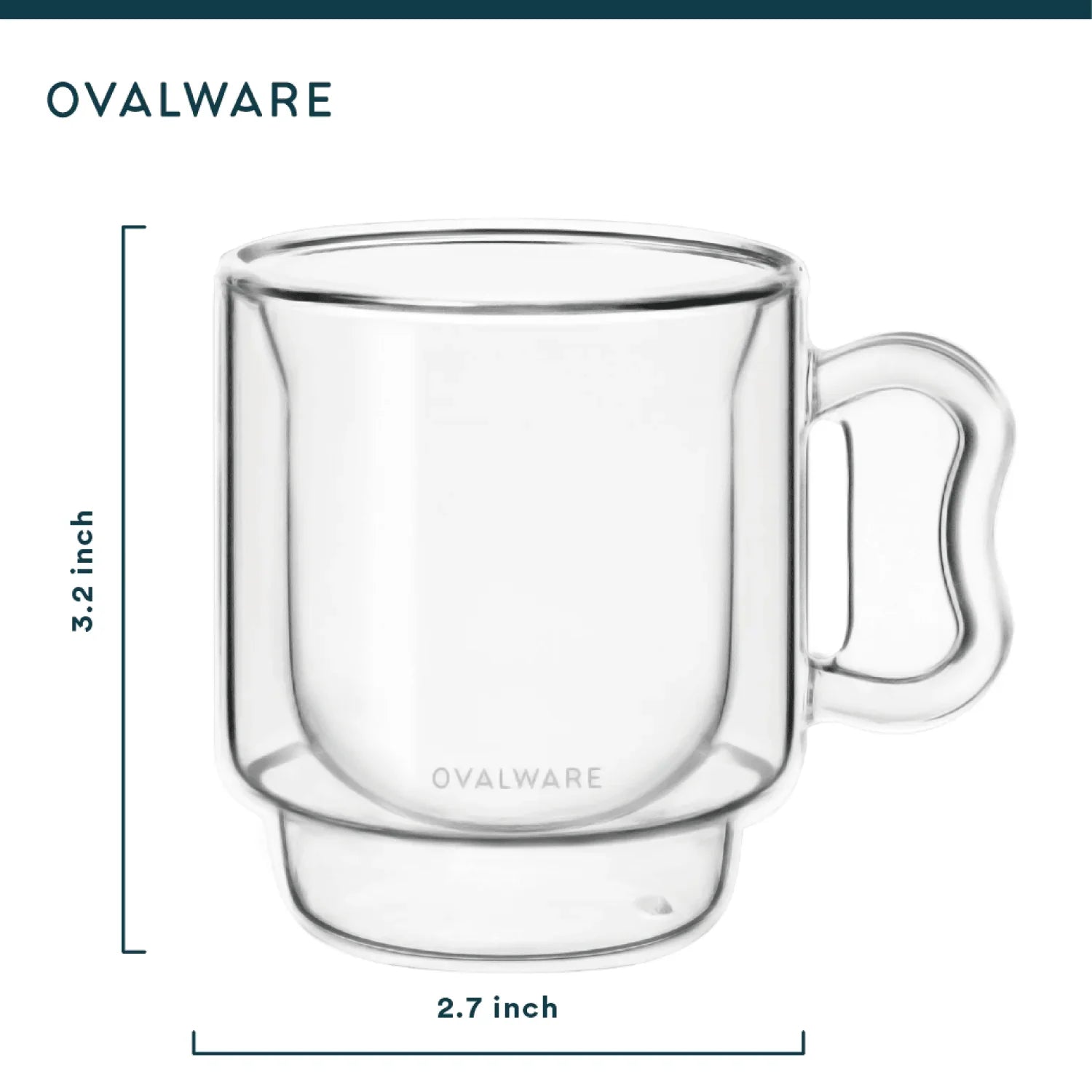 Double Wall Espresso Cups - 120ml/4oz - Cups & Drinkware | Altohaus