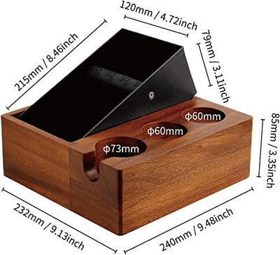 ACG 58mm Espresso Knock Box and Tamping Station