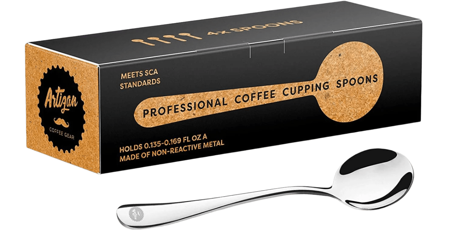 Specialty Coffee Association (SCA) Compliant - Coffee Cupping Spoon - Set of 4 Spoons - Barista Tools | Altohaus