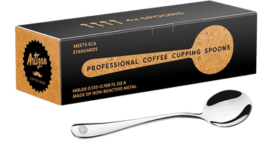 Specialty Coffee Association (SCA) Compliant - Coffee Cupping Spoon - Set of 4 Spoons - Barista Tools | Altohaus
