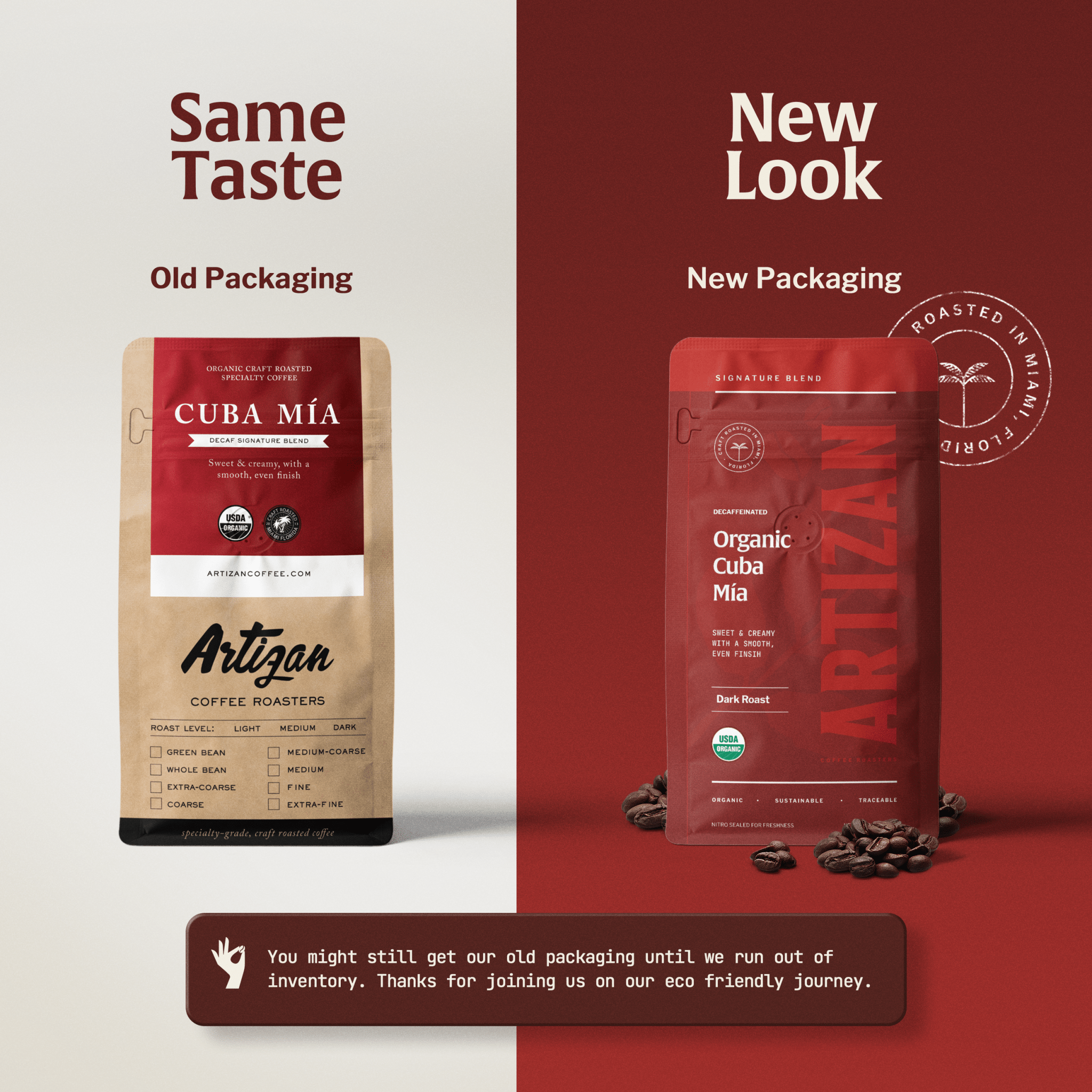 Organic Cuba Mia Decaf Blend - Beans & Ground | Altohaus