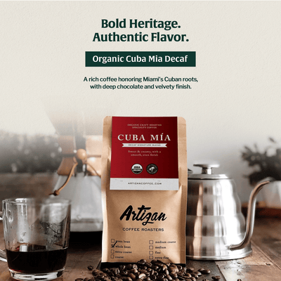 Organic Cuba Mia Decaf Blend - Beans & Ground | Altohaus