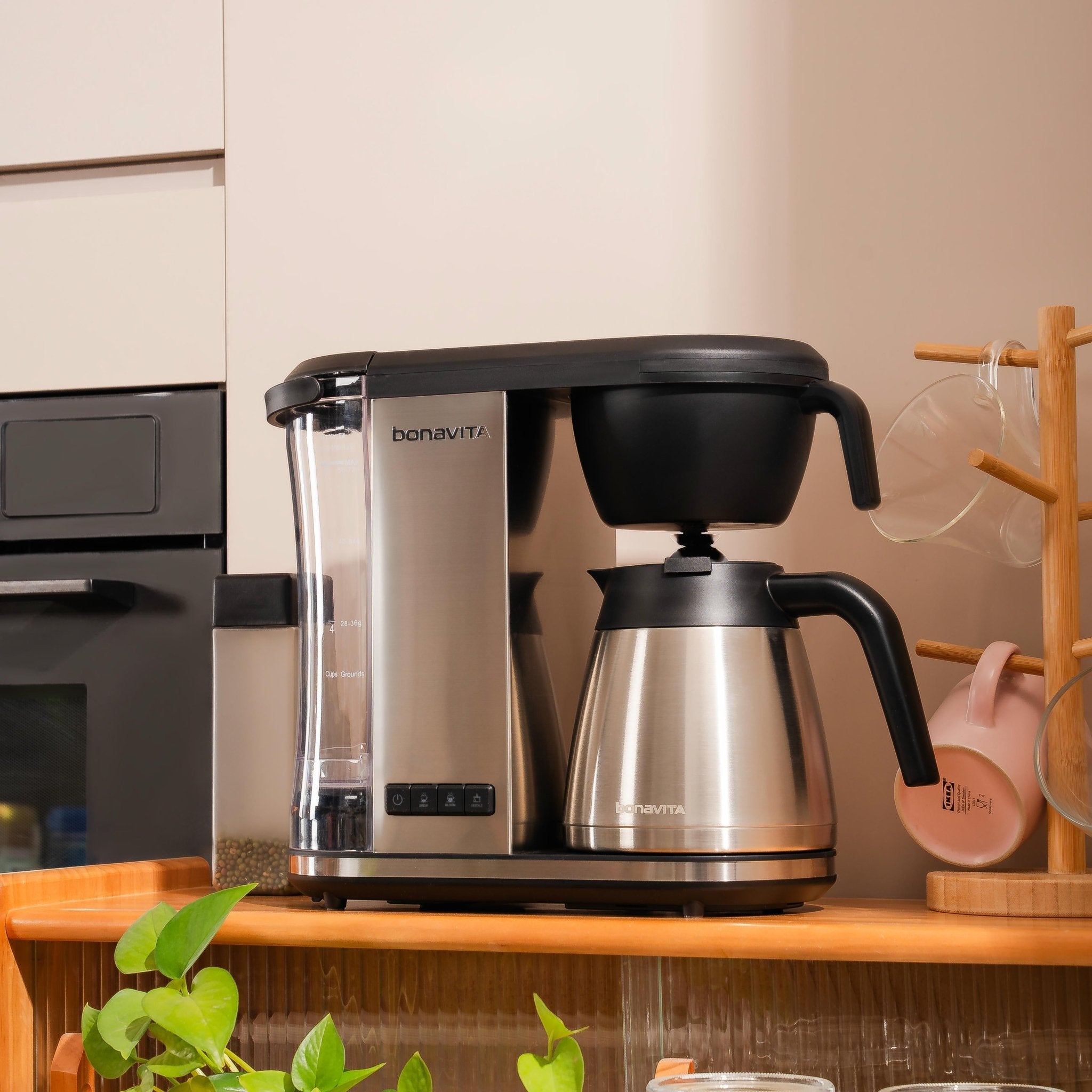 Enthusiast 8 - Cup Drip Coffee Brewer with 1.3L Thermal or Glass Carafe - coffee maker | Altohaus