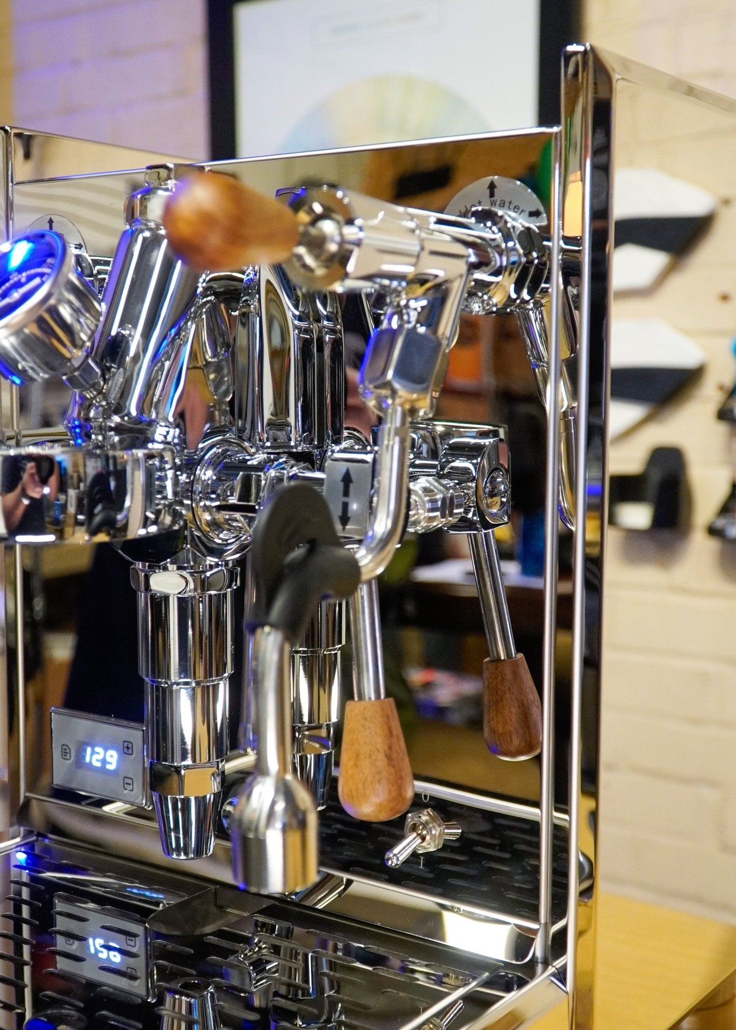 Turin Gallatin R HX Espresso Machine with Rotary Pump & PID & Flow Control - Espresso Machines | Altohaus