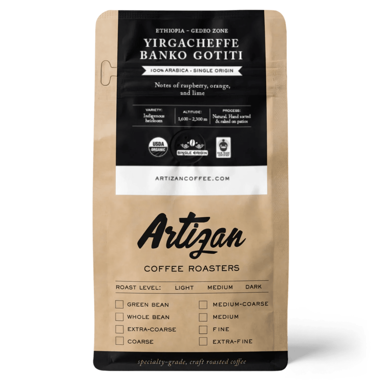 Organic Ethiopian - Beans & Ground | Altohaus