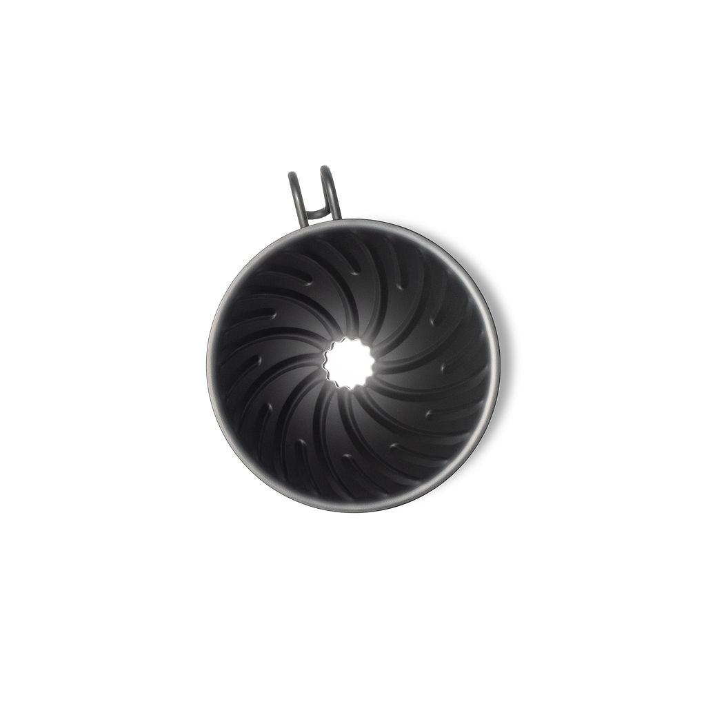 V60 Metal Coffee Dripper 02 - Black - Pour - Over Dripper | Altohaus