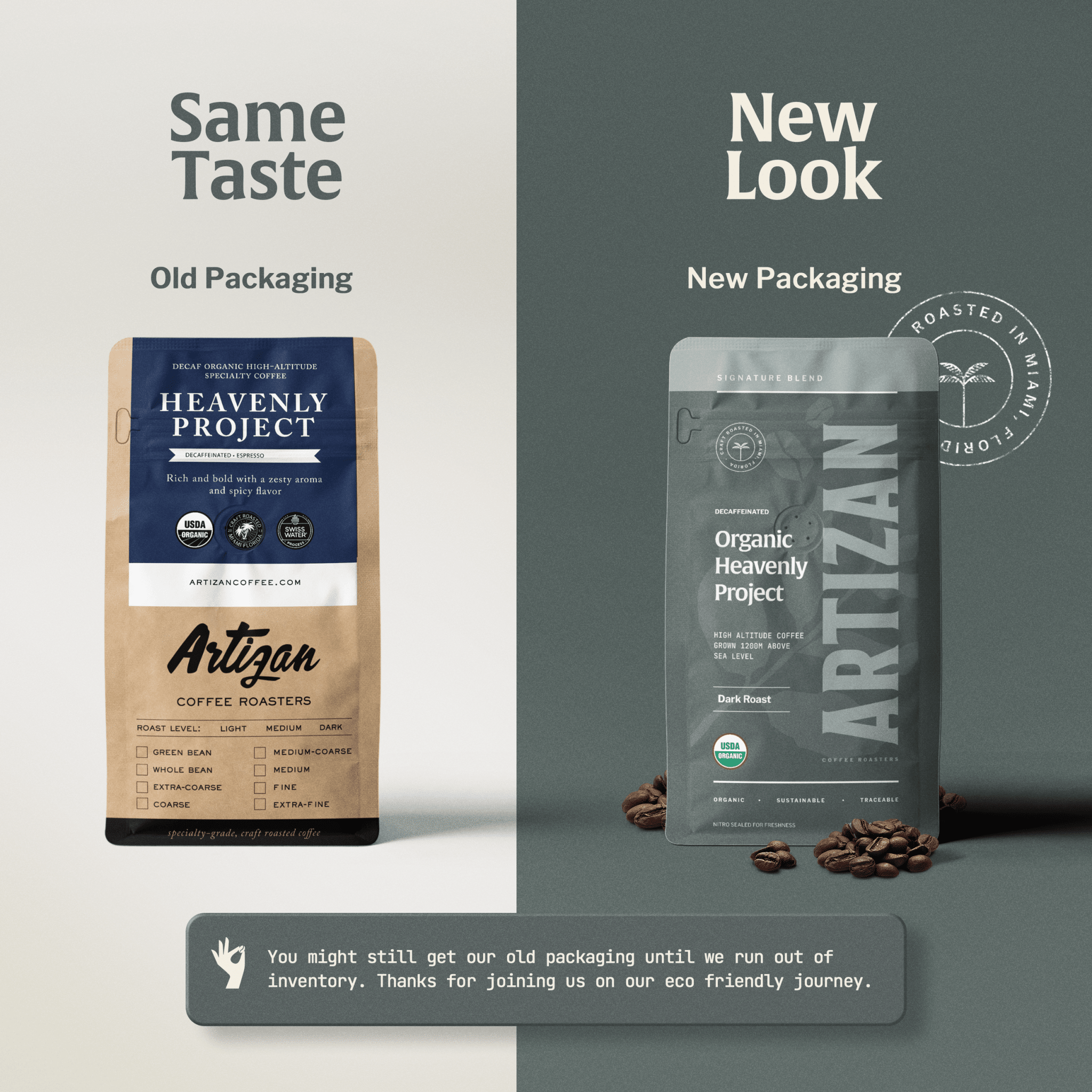 Organic Heavenly Project Decaf - High Altitude Blend - Beans & Ground | Altohaus
