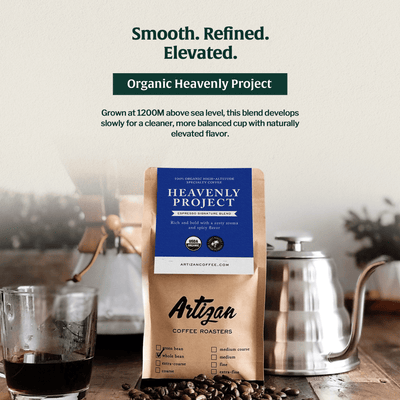 Organic Heavenly Project - High Altitude Blend - Beans & Ground | Altohaus