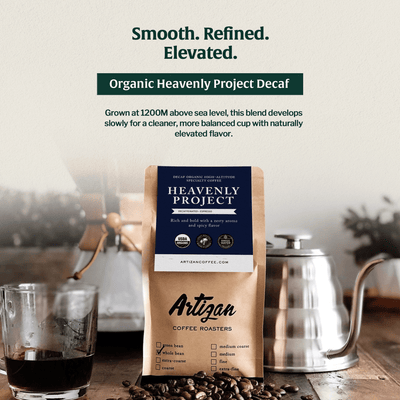 Organic Heavenly Project Decaf - High Altitude Blend - Beans & Ground | Altohaus