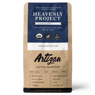 Organic Heavenly Project Decaf - High Altitude Blend - Beans & Ground | Altohaus