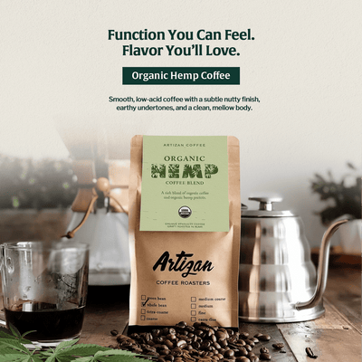 Organic Hemp Coffee Fusion - Beans & Ground | Altohaus