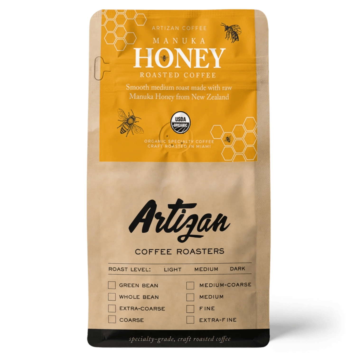 Organic Manuka Honey Coffee Rx - Beans & Ground | Altohaus