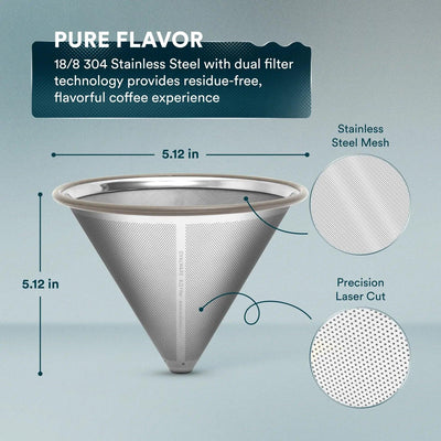 Stainless Steel Coffee Filters - Coffee Accessories | Altohaus